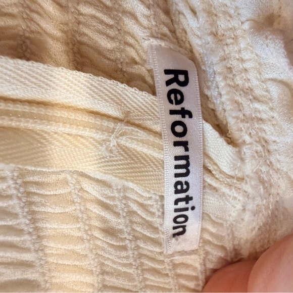 Reformation White Off-Shoulder Blouse - Picture 10 of 10